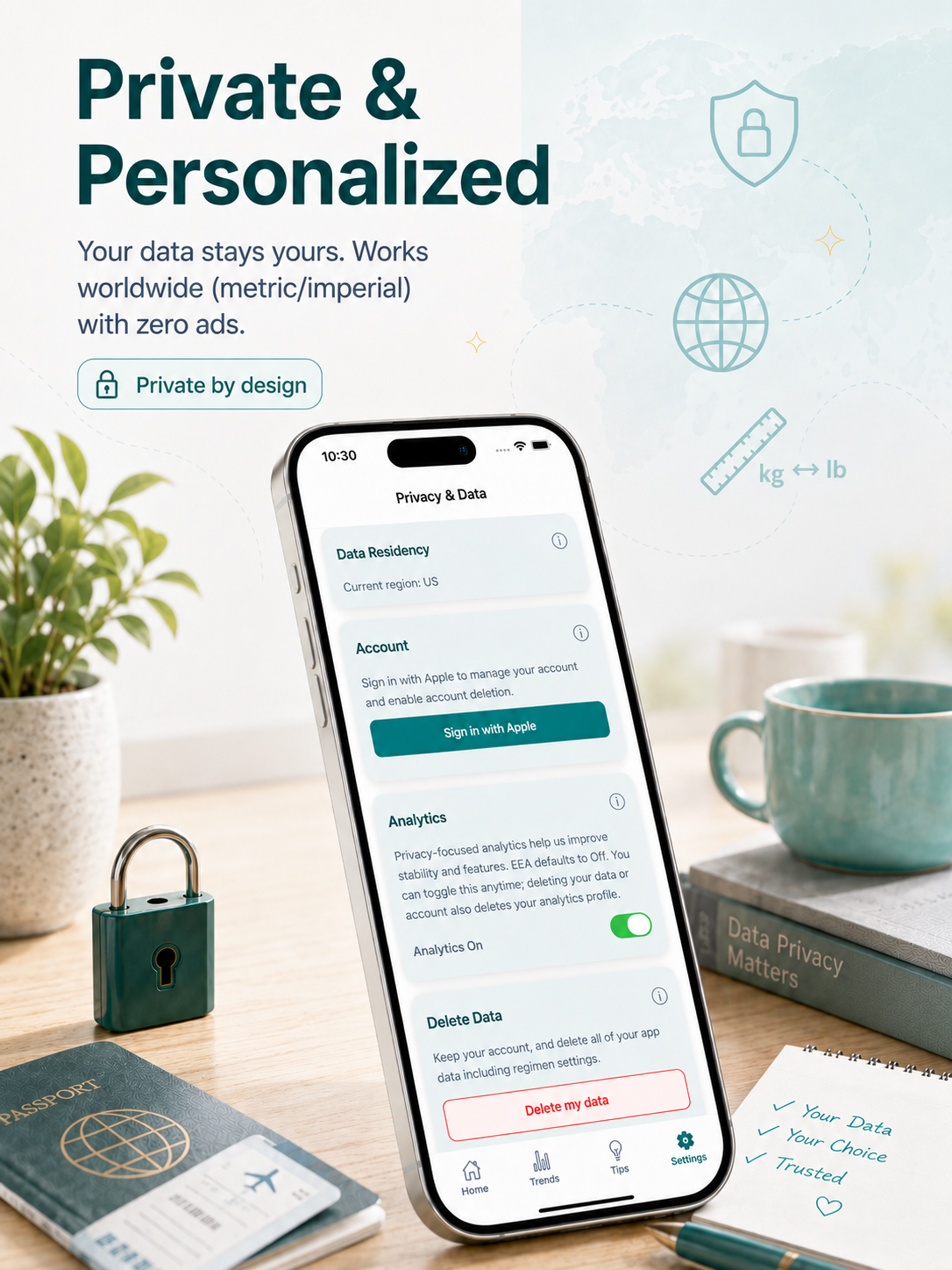 Private and personalized